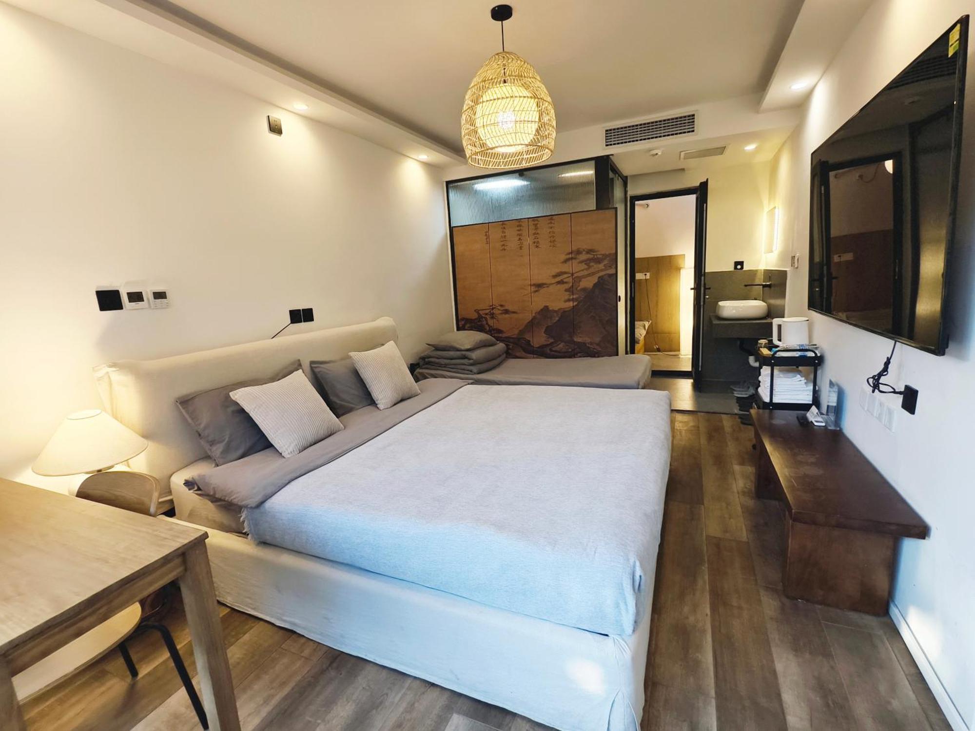 Beijing Hills & Hutong City Retreat Near Forbidden City & Line 4 Multi-Room Options ภายนอก รูปภาพ